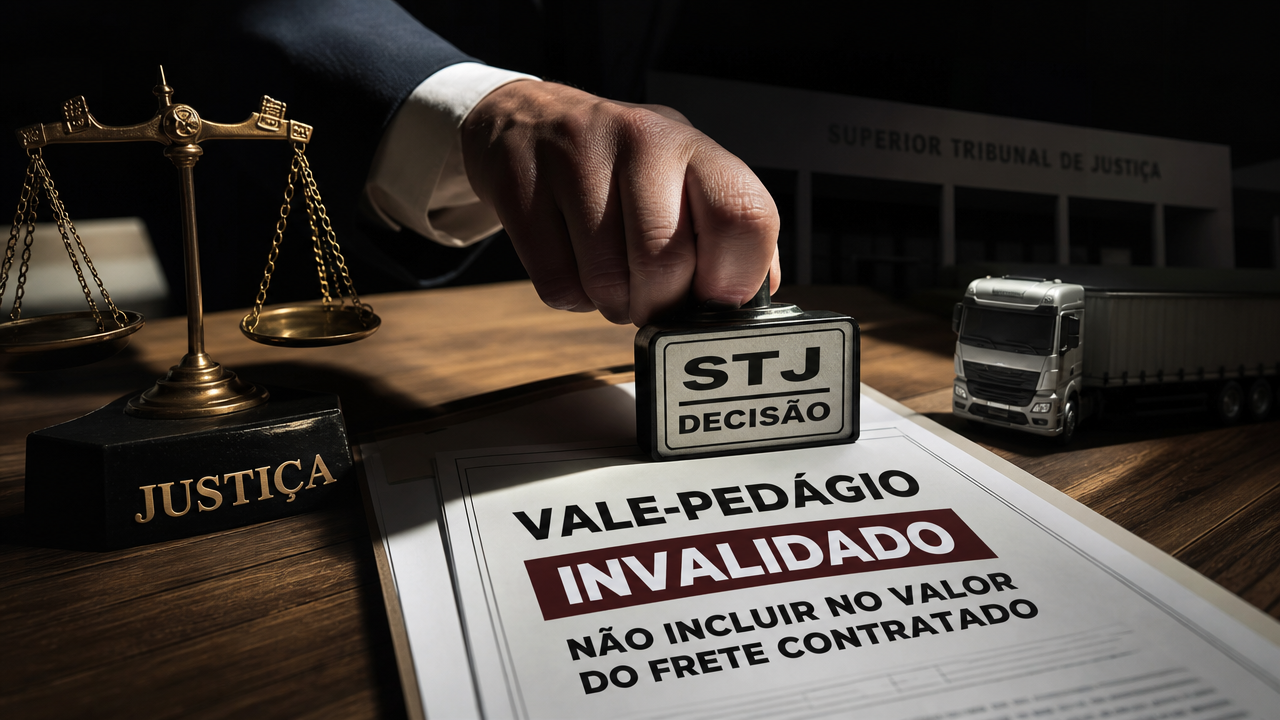 STJ invalida inclusão de vale-pedágio no valor do frete contratado